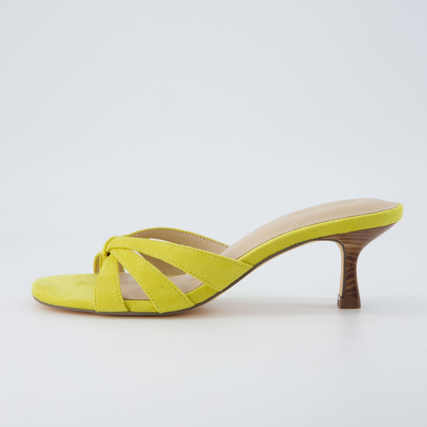 Yellow Microsuede,6,Medium