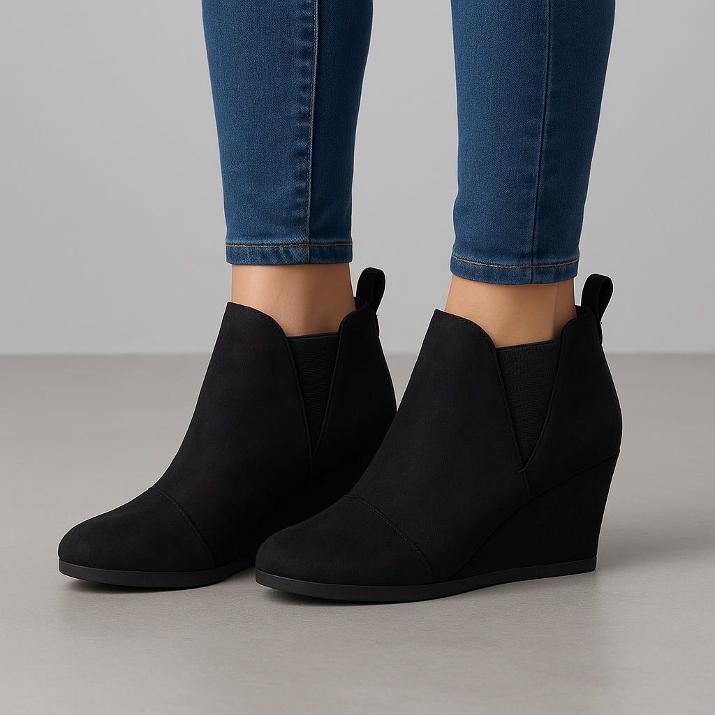Cushionaire Zoey Wedge Bootie