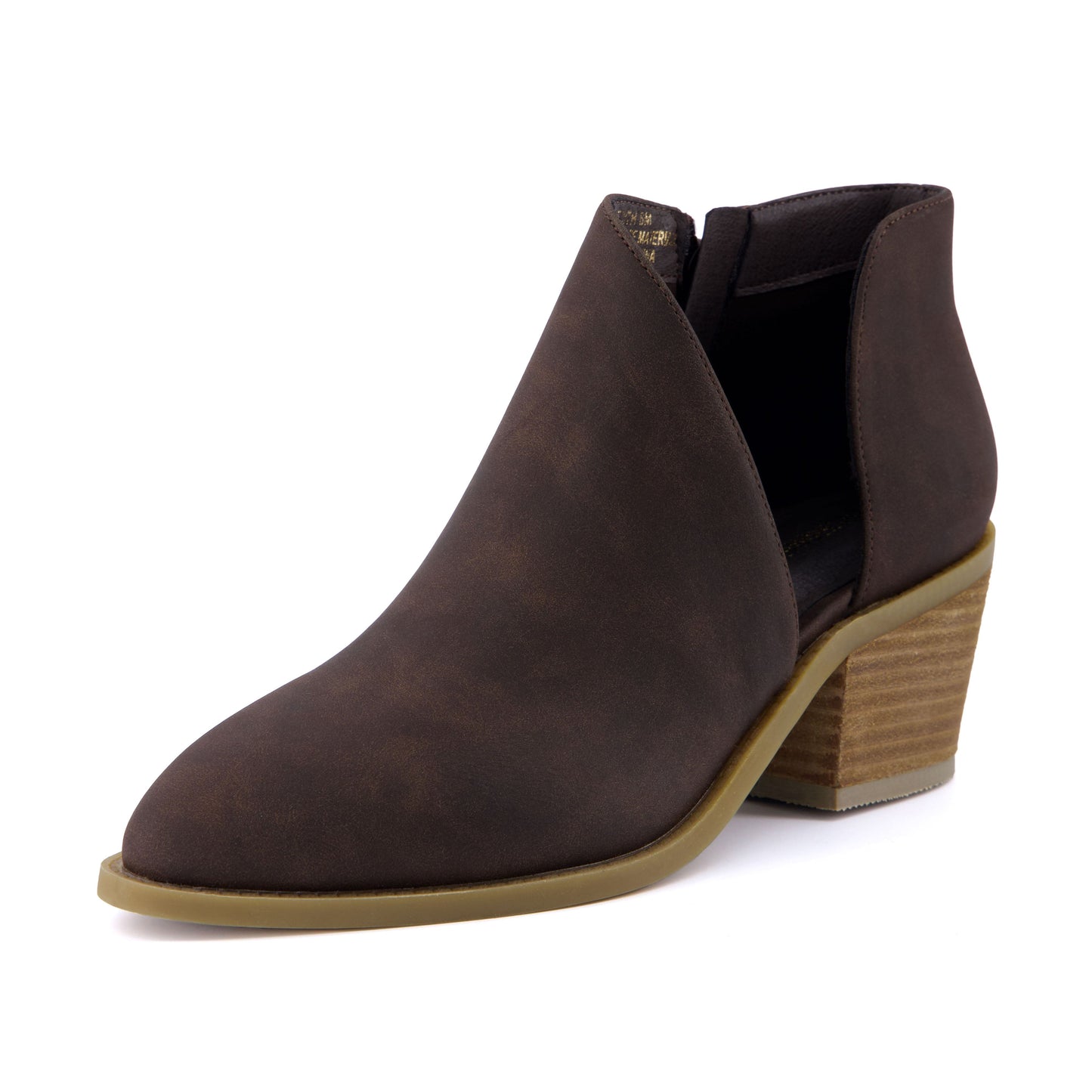 Cushionaire Edith Cut Out Ankle Bootie