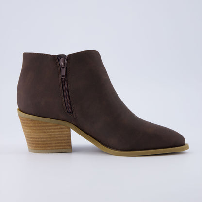 Cushionaire Edith Cut Out Ankle Bootie