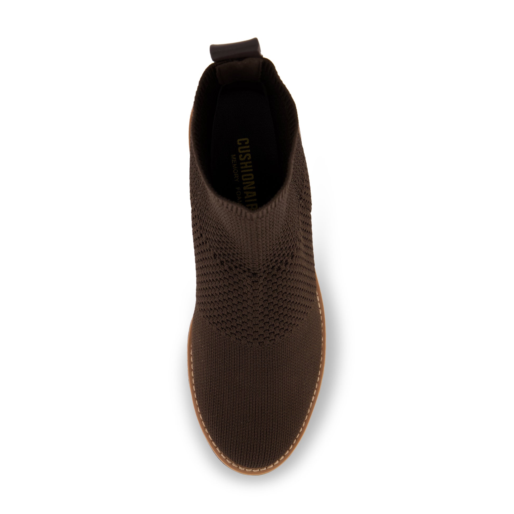 Cushionaire Iggy Knit Wedge Bootie