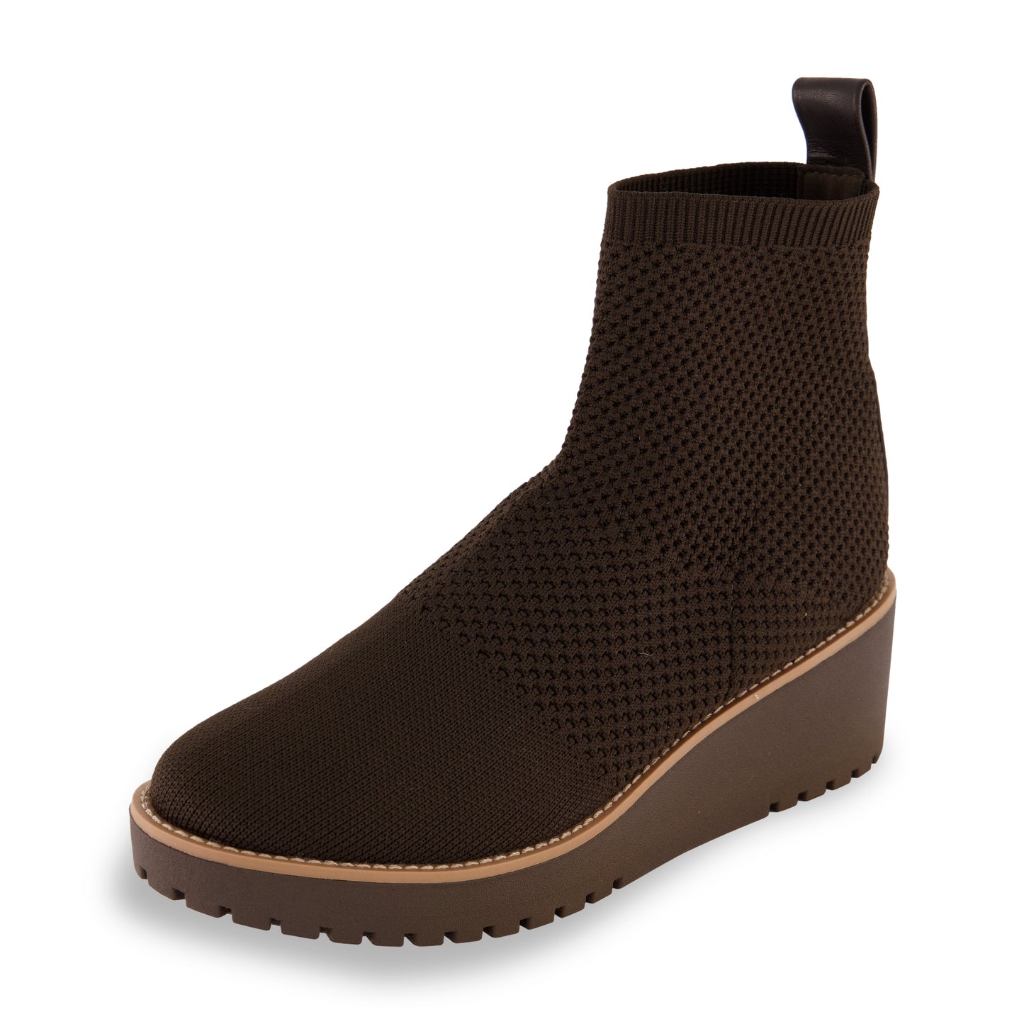 Cushionaire Iggy Knit Wedge Bootie