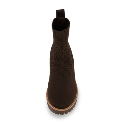 Cushionaire Iggy Knit Wedge Bootie