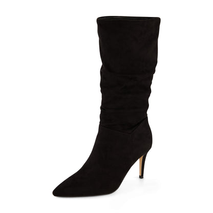 Cushionaire Porsha Tall Slouch Dress Boot