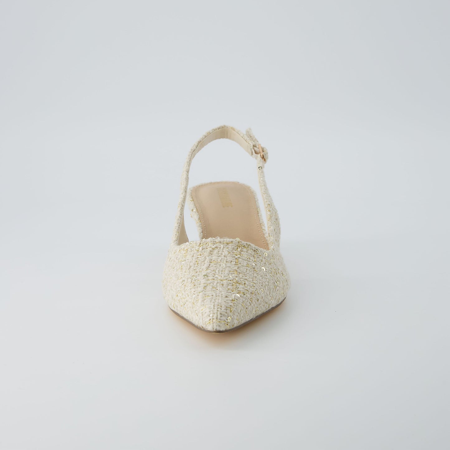 Cushionaire Buzz Tweed Kitten Heel