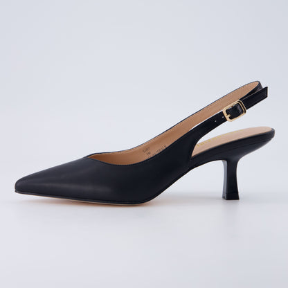 Cushionaire Saby Slingback Kitten Heels