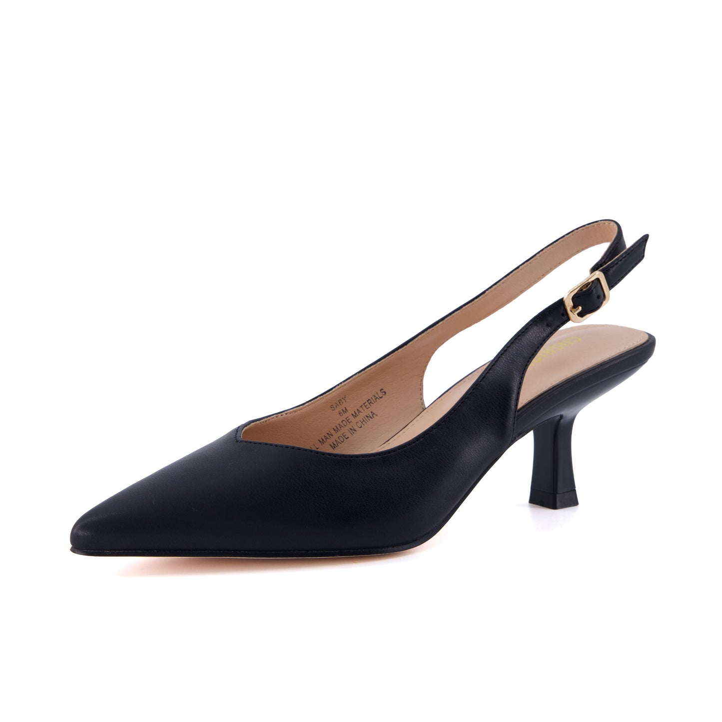 Cushionaire Saby Slingback Kitten Heels