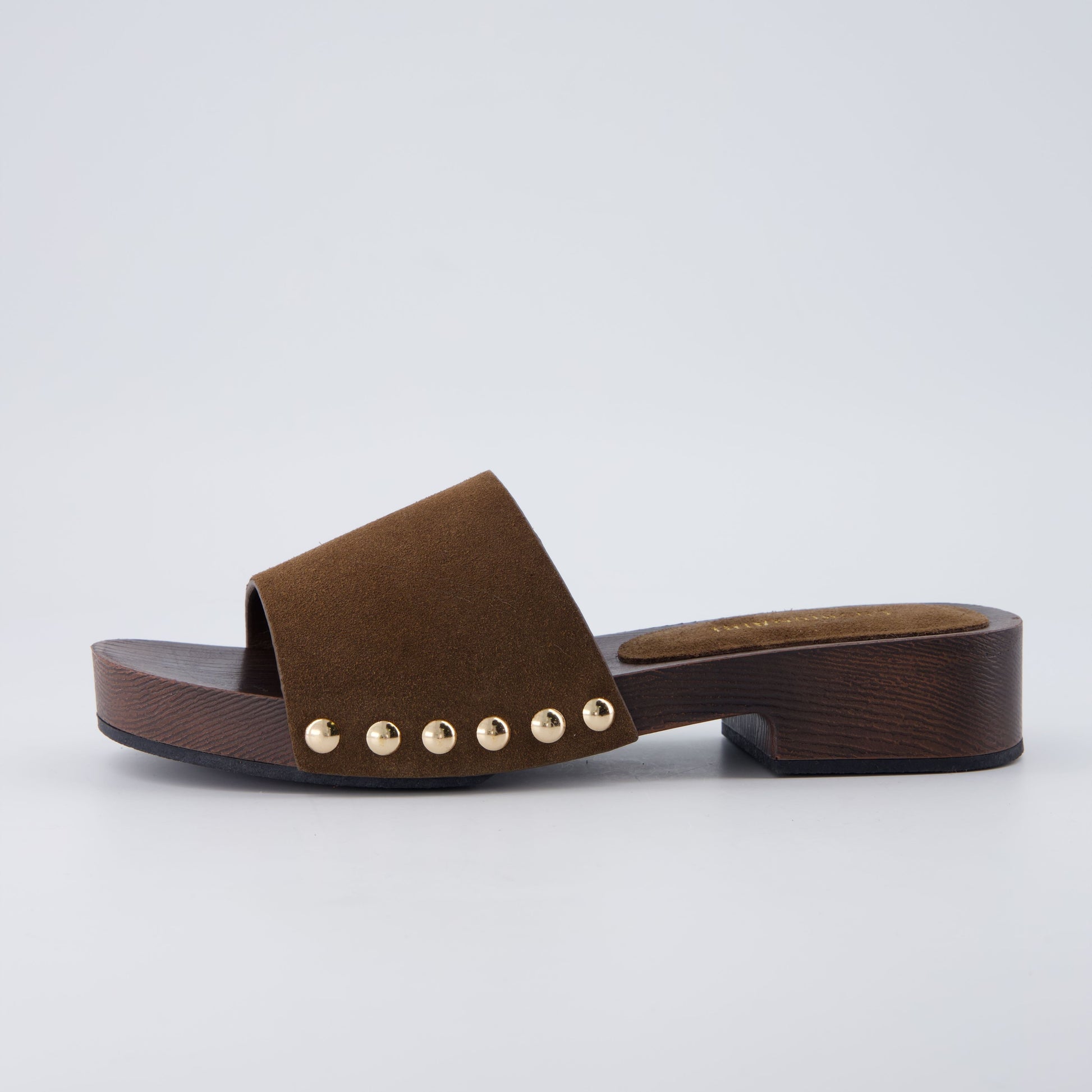 Cushionaire Timmi Genuine Suede Slides