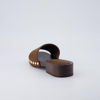 Cushionaire Timmi Genuine Suede Slides