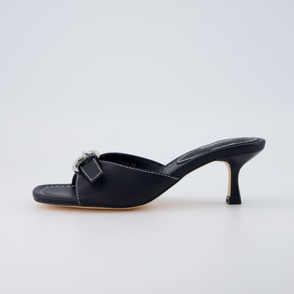 Cushionaire Belle Kitten Heel Sandals