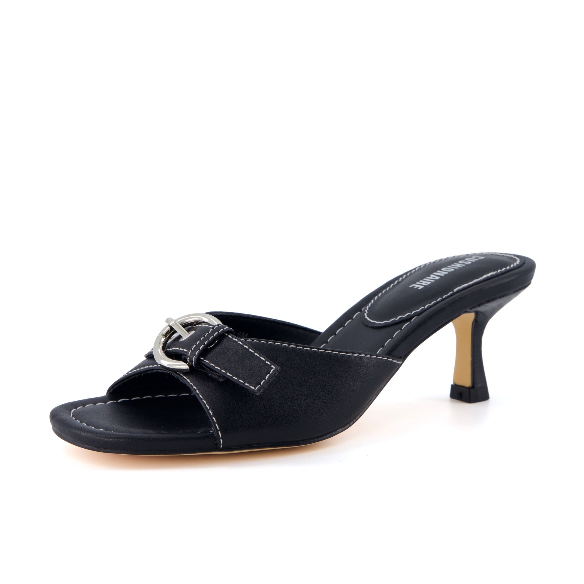 Cushionaire Belle Kitten Heel Sandals