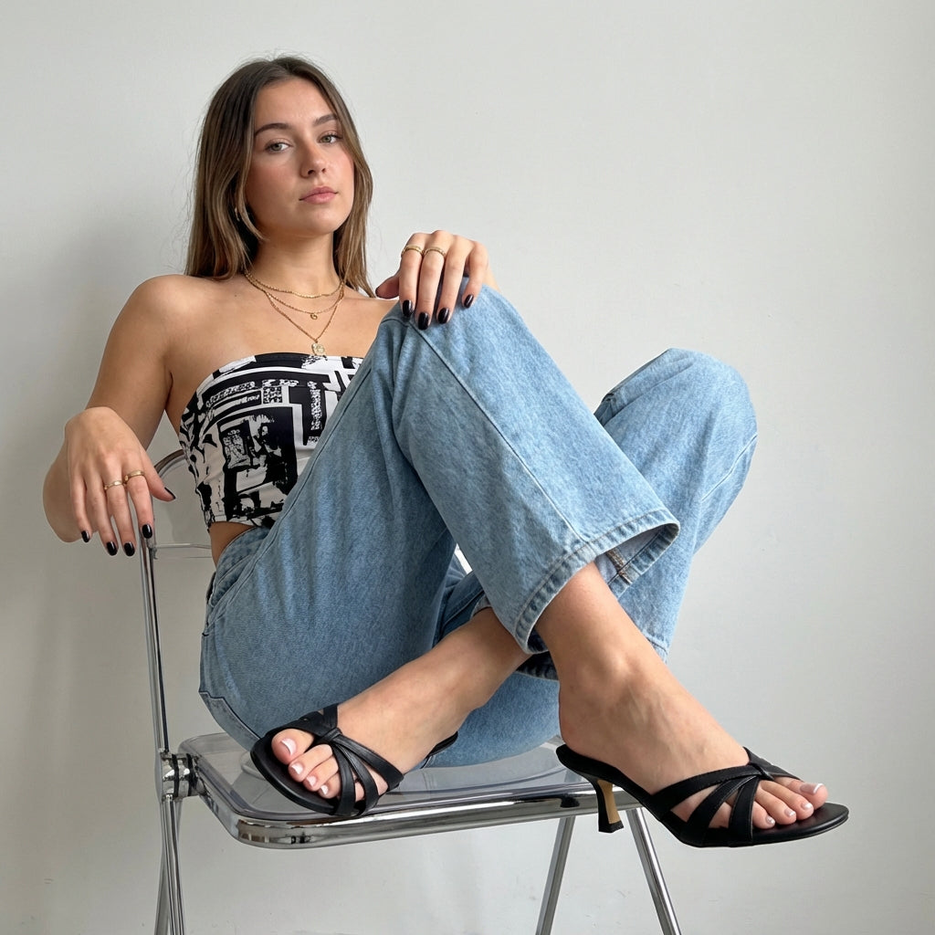 Cushionaire Malta Kitten Heel Sandals