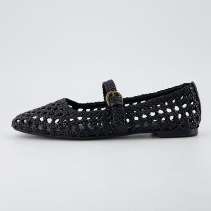 Cushionaire Weston Woven Mary Jane