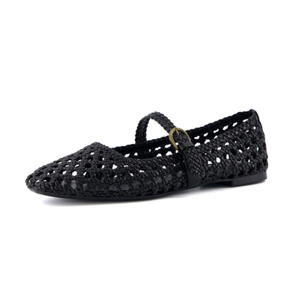 Cushionaire Weston Woven Mary Jane