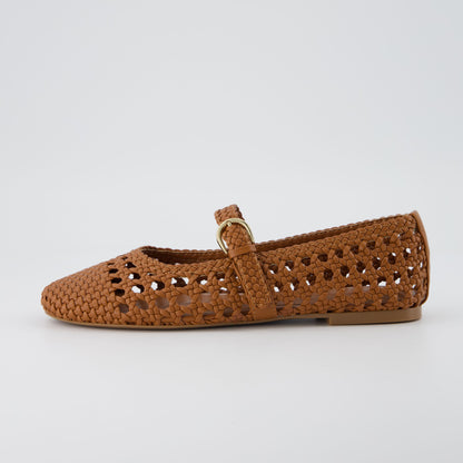 Cushionaire Windsor Woven Mary Jane