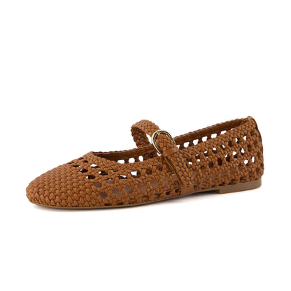 Cushionaire Windsor Woven Mary Jane