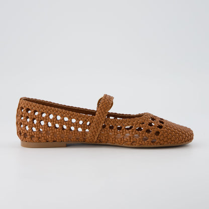 Cushionaire Windsor Woven Mary Jane