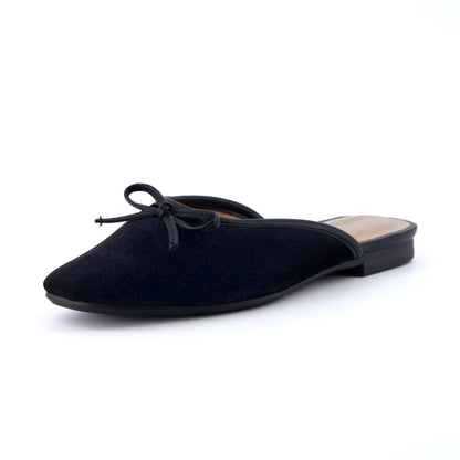 Cushionaire Jade Velvet Ballet Mule