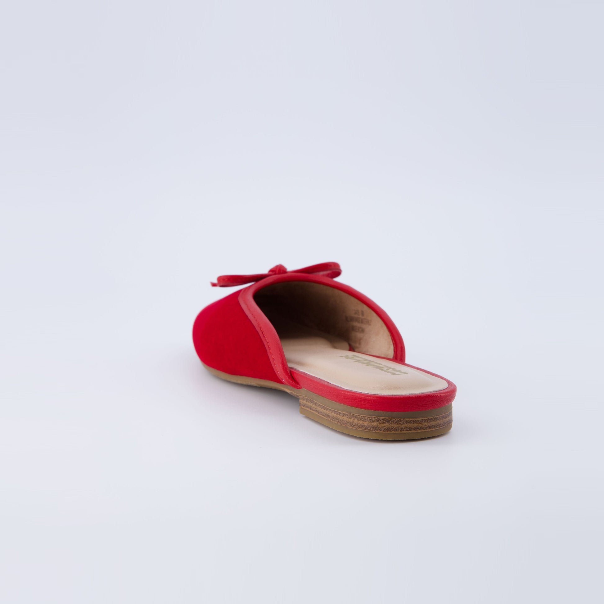 Cushionaire Jade Velvet Ballet Mule