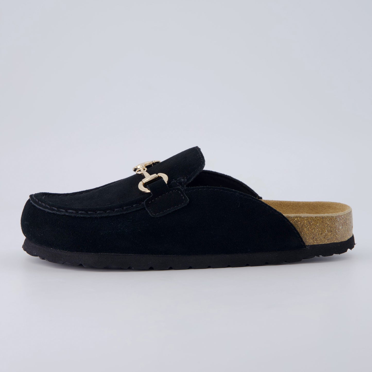 Cushionaire Cliff Suede Clog Mules