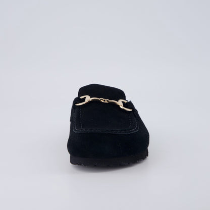 Cushionaire Cliff Suede Clog Mules