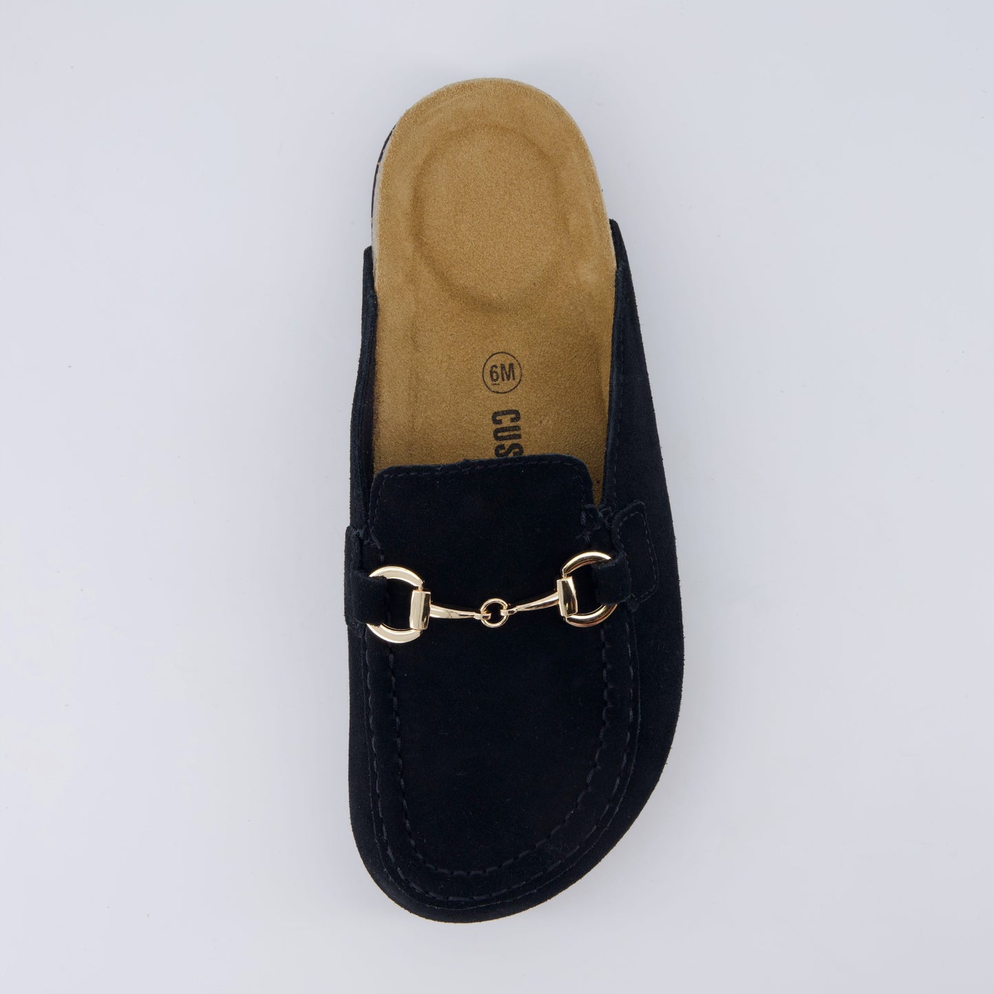 Cushionaire Cliff Suede Clog Mules