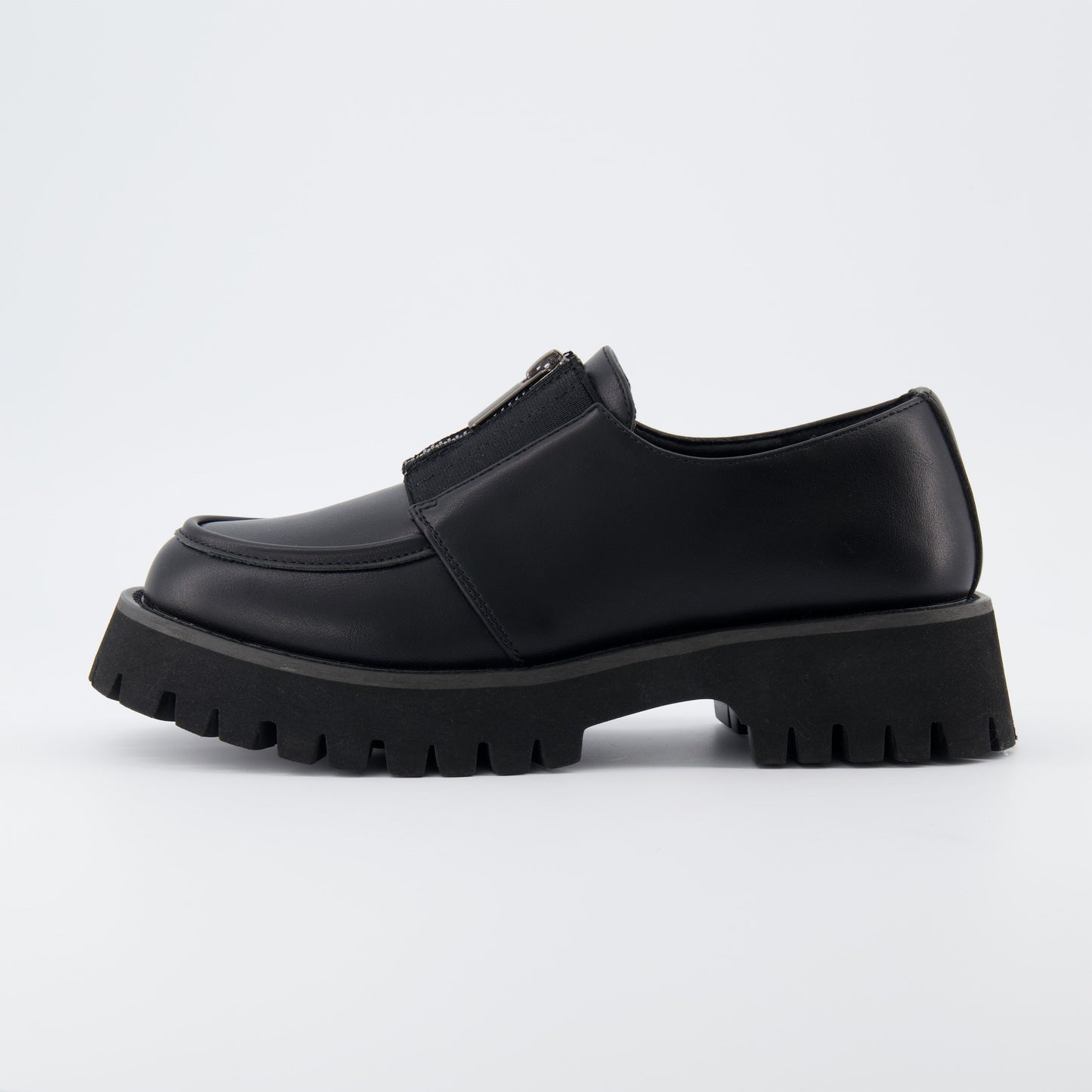 Cushionaire Dario Zipper Slip On Loafer