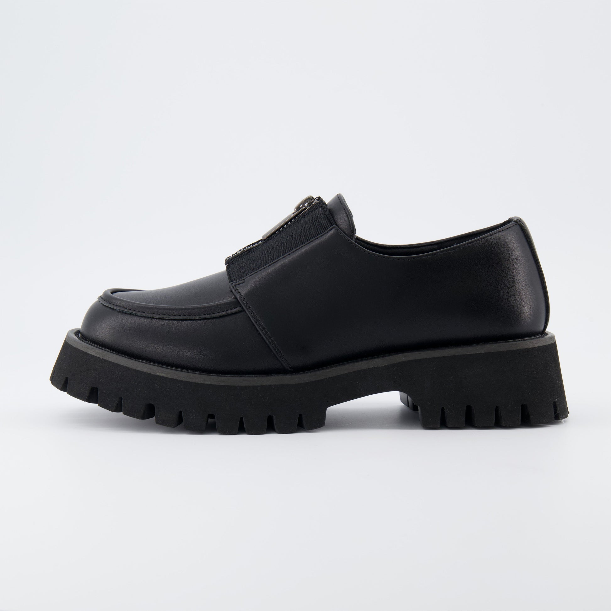 Cushionaire Dario Zipper Slip On Loafer