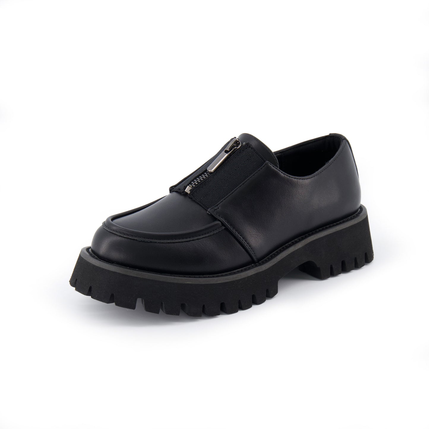 Cushionaire Dario Zipper Slip On Loafer