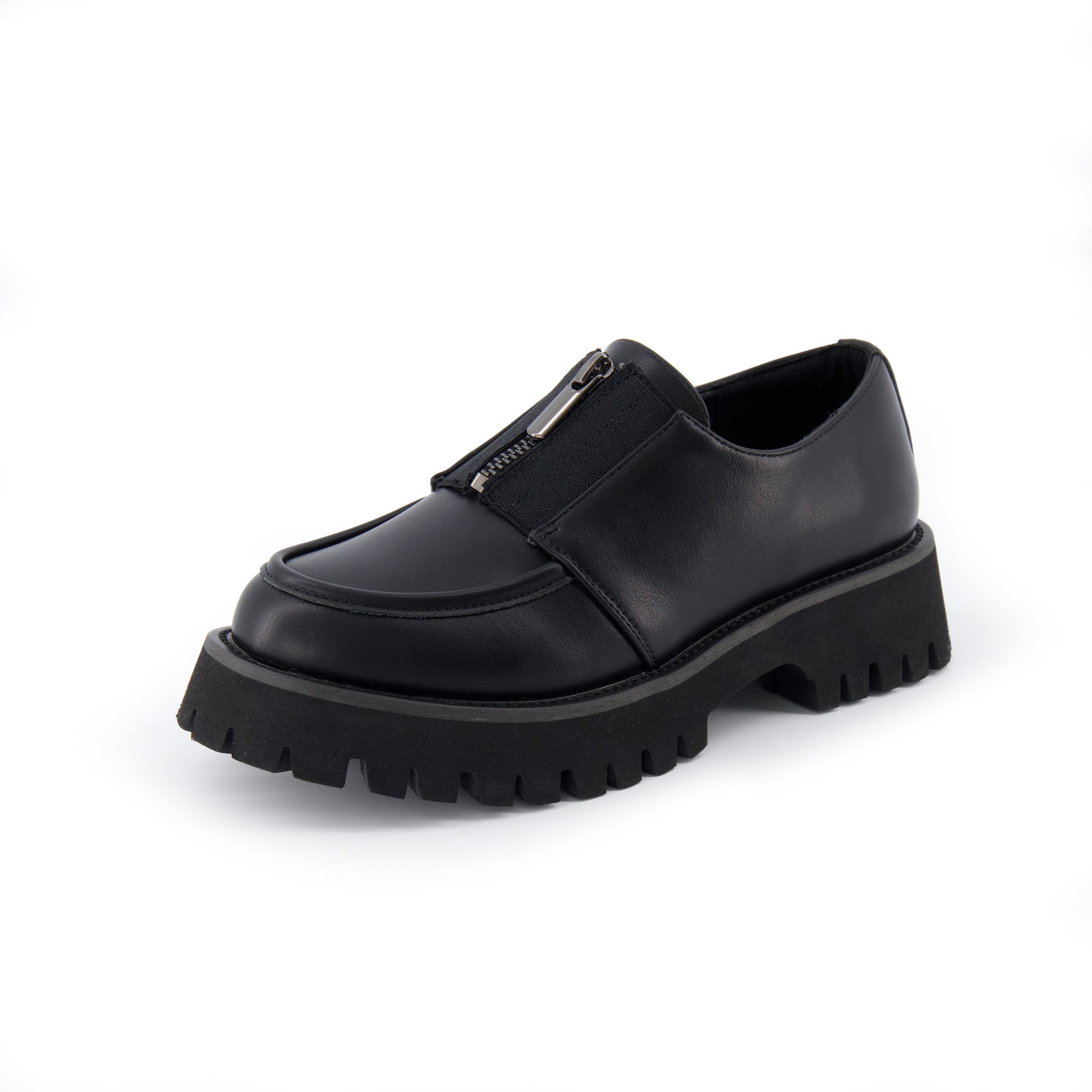 Cushionaire Dario Zipper Slip On Loafer