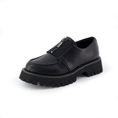 Cushionaire Dario Zipper Slip On Loafer