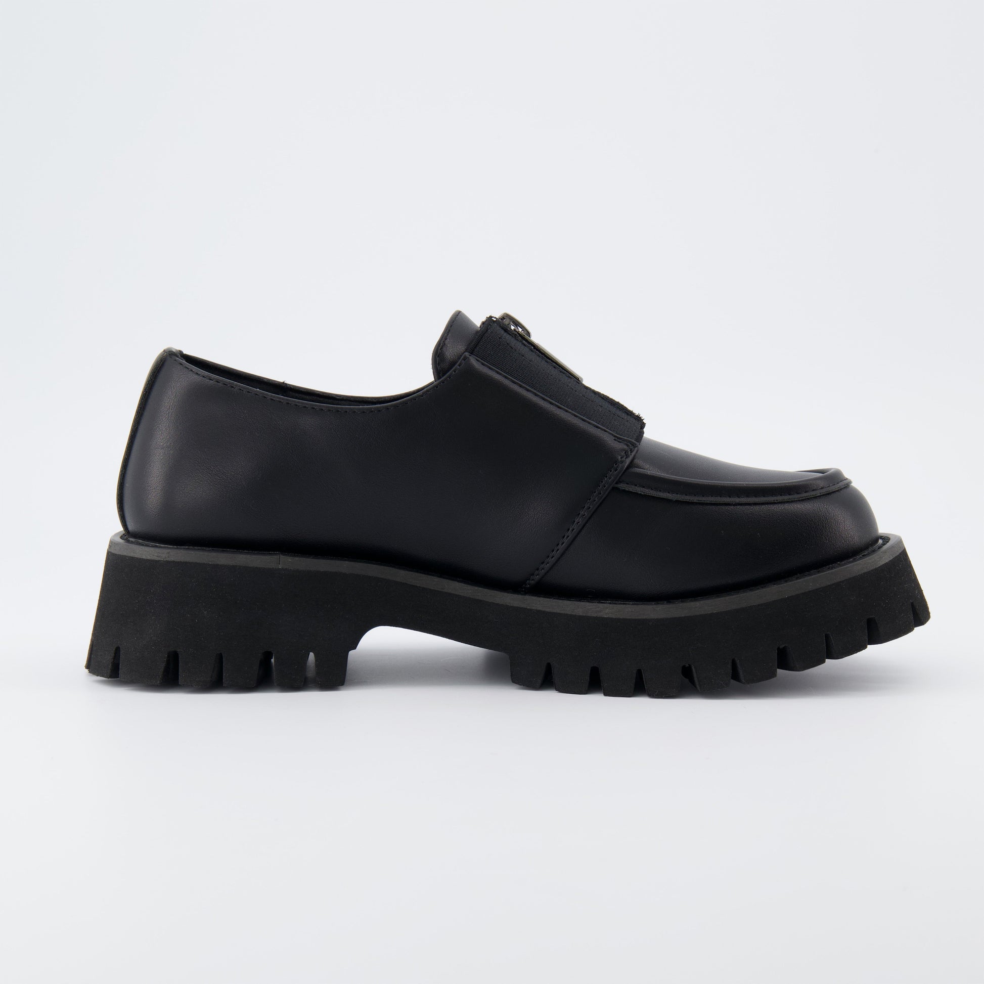 Cushionaire Dario Zipper Slip On Loafer