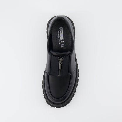 Cushionaire Dario Zipper Slip On Loafer