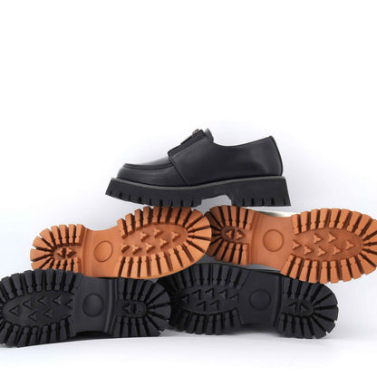 Cushionaire Dario Zipper Slip On Loafer