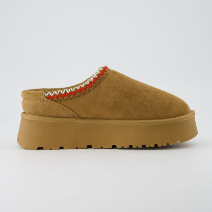 Cushionaire Kabuki Cozy Platform Slippers