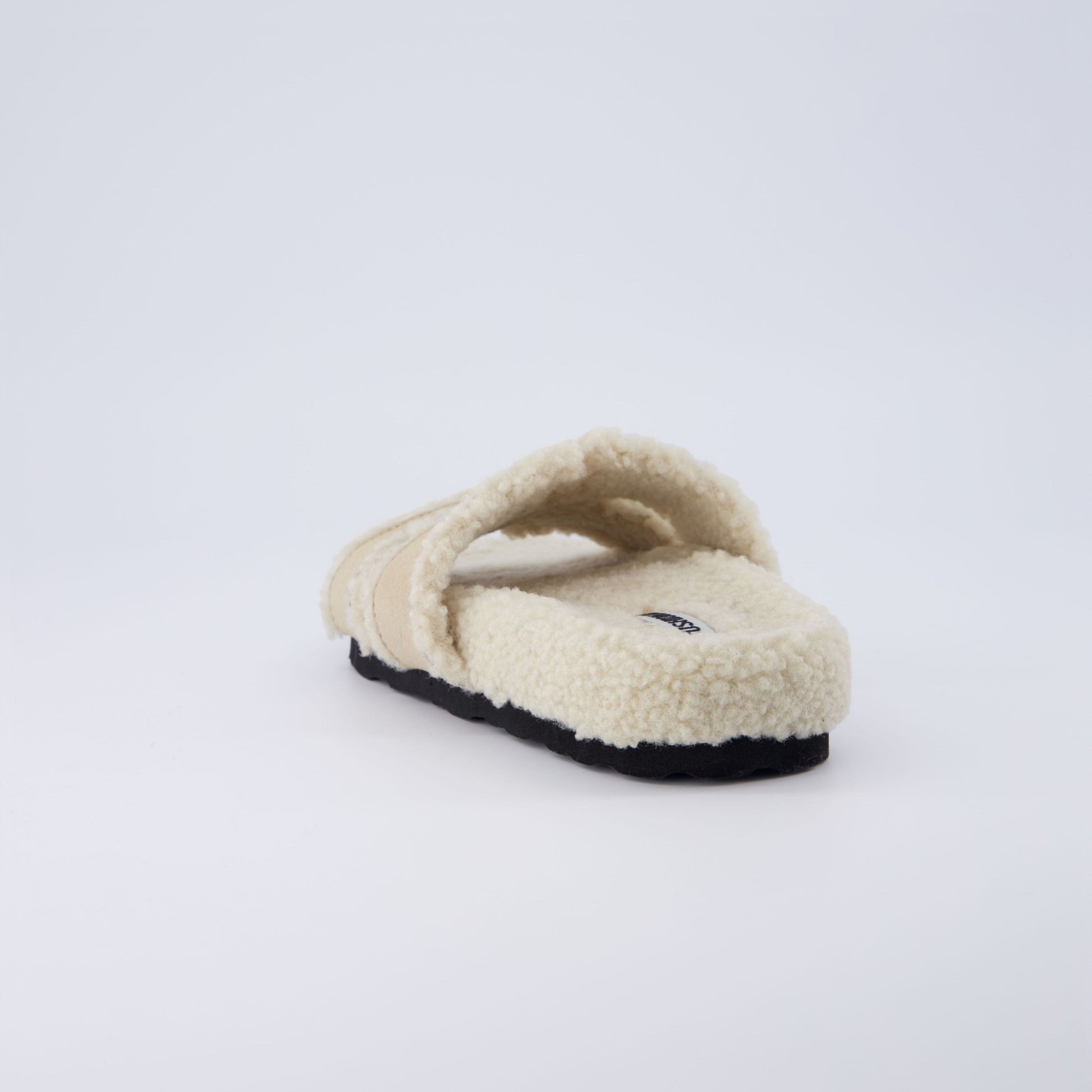 Cushionaire Cuddle Shearling Footbed Sandal