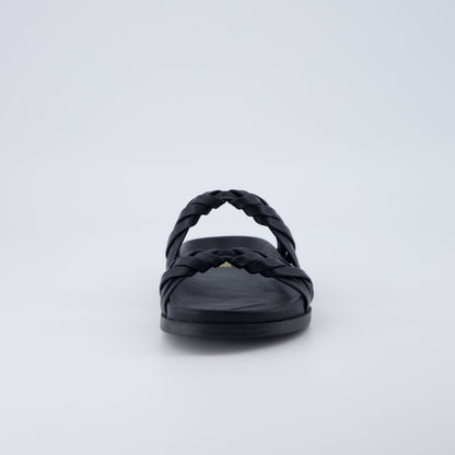 Cushionaire Lens Braided Strap Sandals