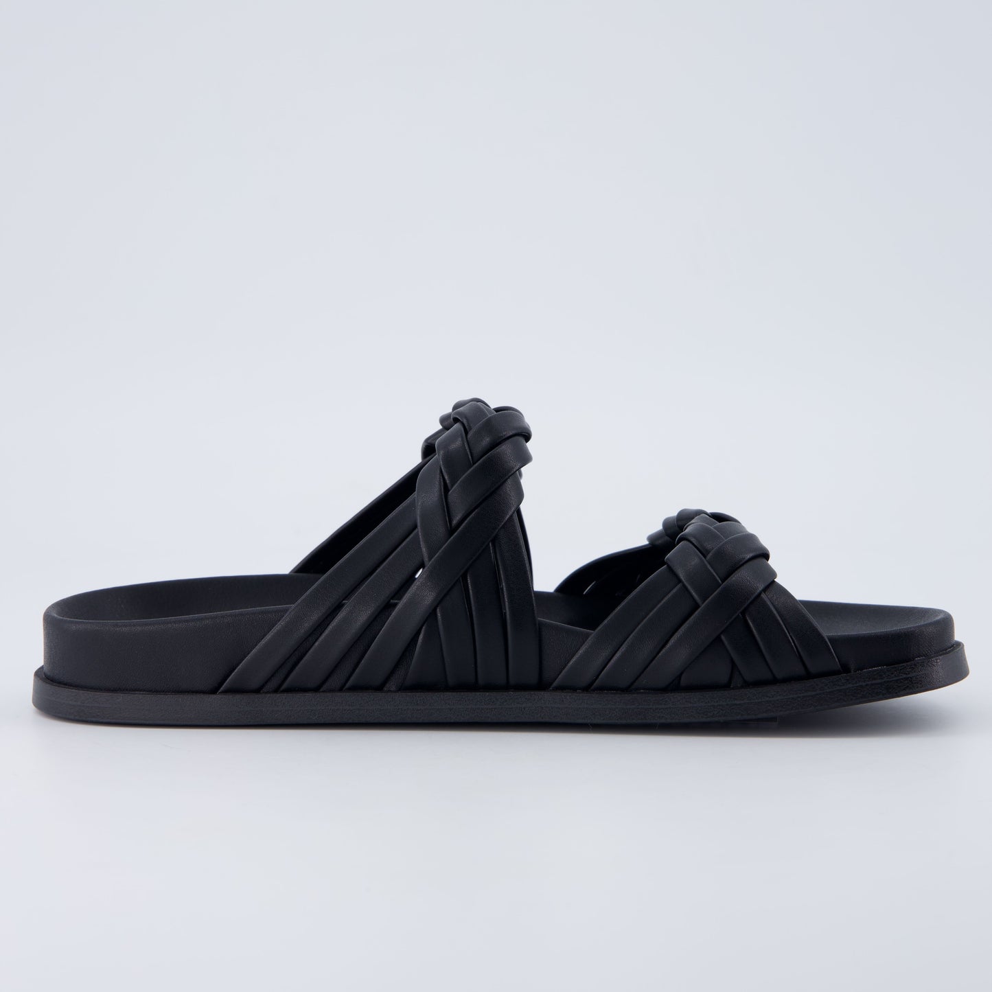 Cushionaire Lens Braided Strap Sandals
