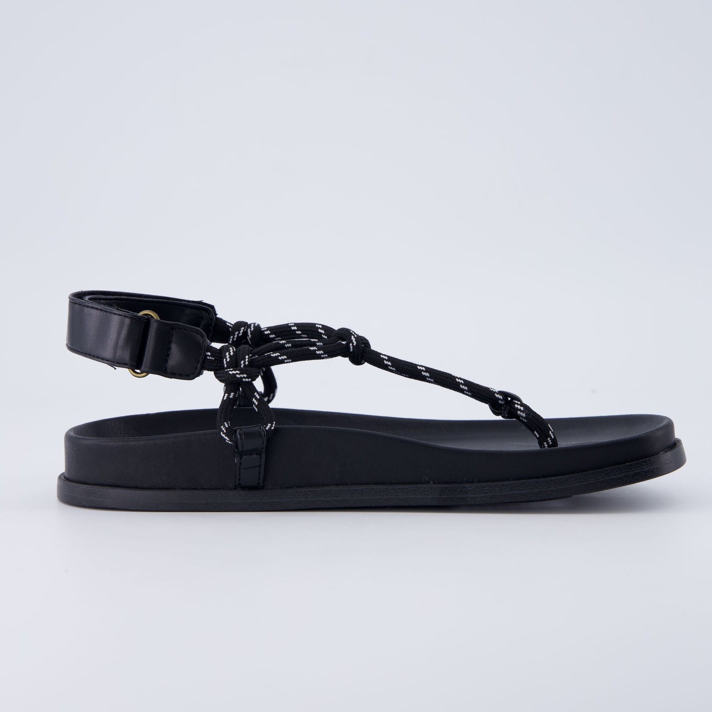 Cushionaire Era Rope Thong Strappy Sandals