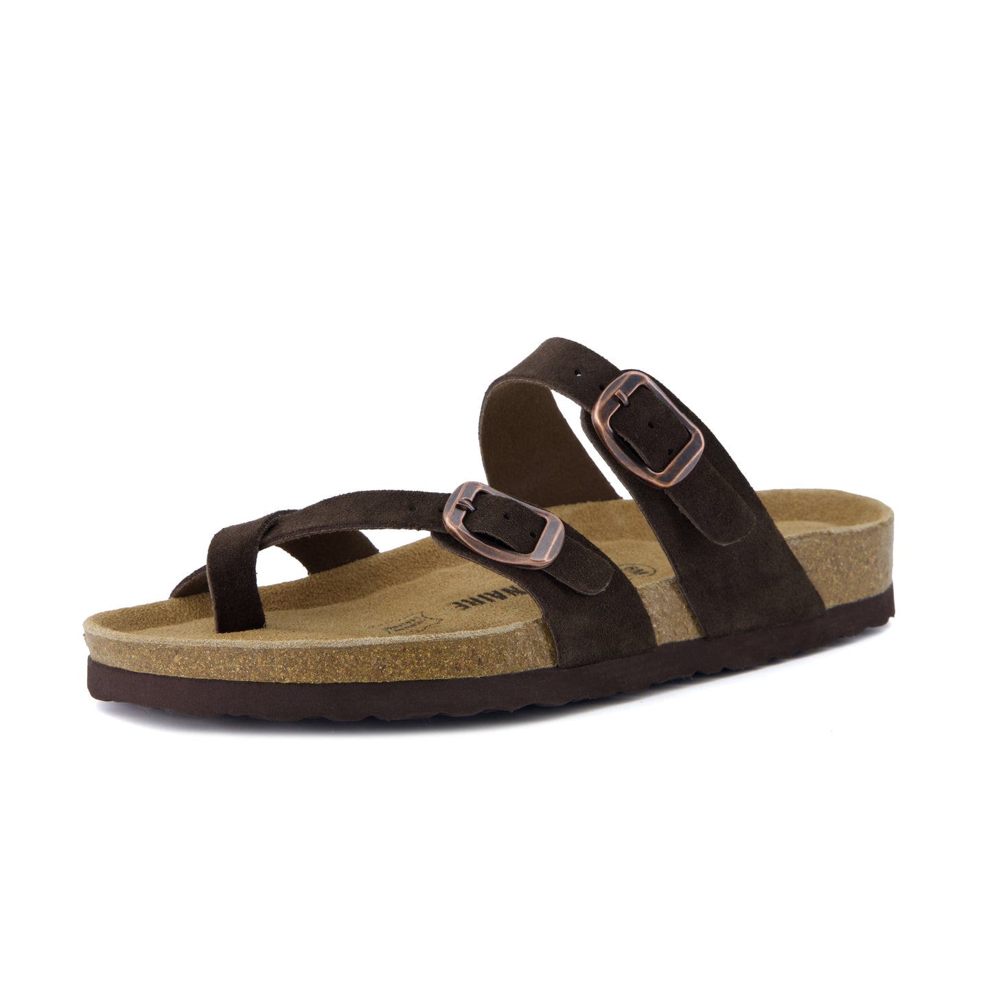Cushionaire Lucky Cork Footbed Sandals