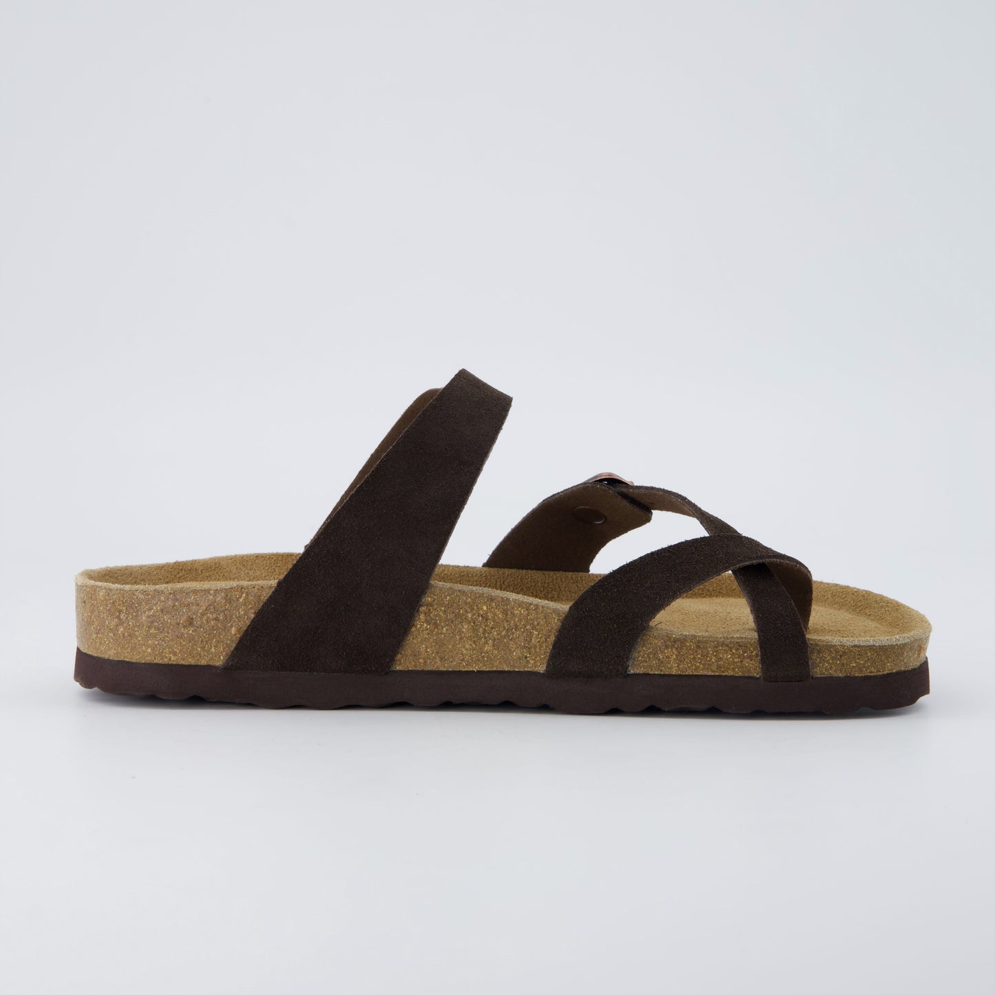 Cushionaire Lucky Cork Footbed Sandals