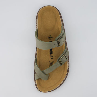 Cushionaire Pluto Cork Sandals