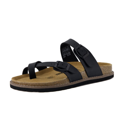 Cushionaire Pluto Cork Sandals