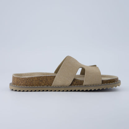 Cushionaire Wisdom Cork Sandals
