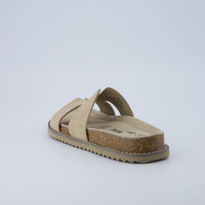Cushionaire Wisdom Cork Sandals