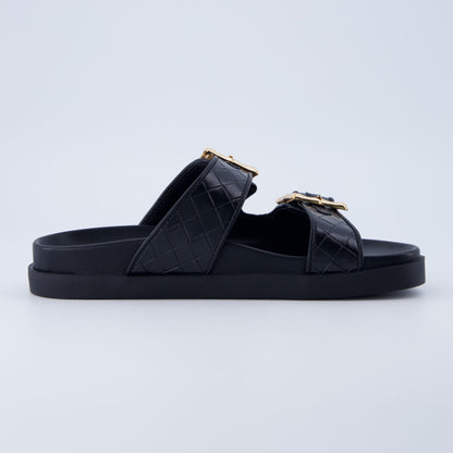 Cushionaire Loft Quilted Slide Sandal