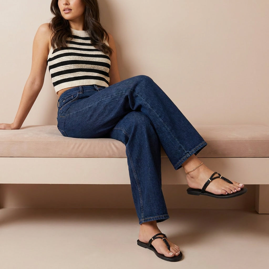 Cushionaire Trio Flip Flops