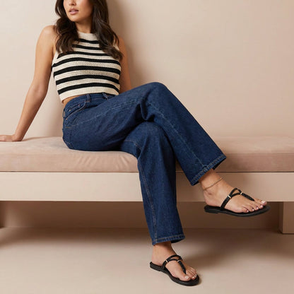 Cushionaire Trio Flip Flops