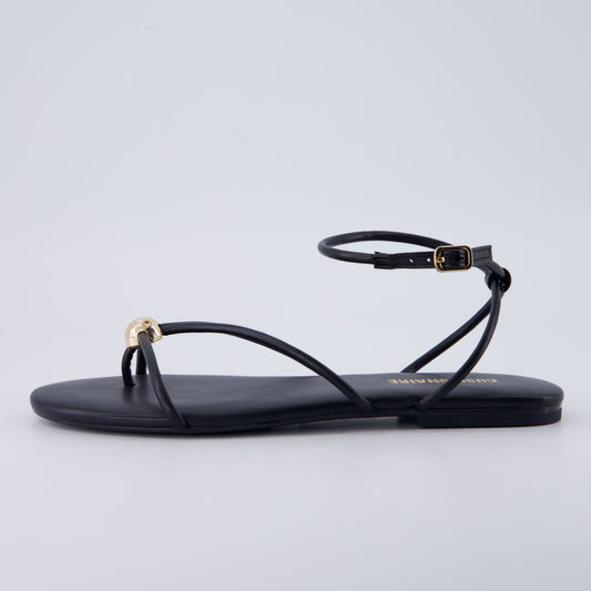 Cushionaire Tory Strappy Flat Sandals
