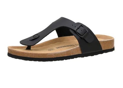 Cushionaire Leah Men's Cork Footbed Sandal